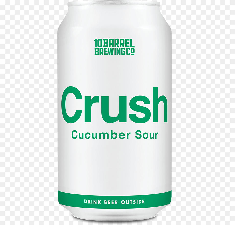 Crush Soda 10 Barrel Cucumber Crush, Can, Tin Png Image