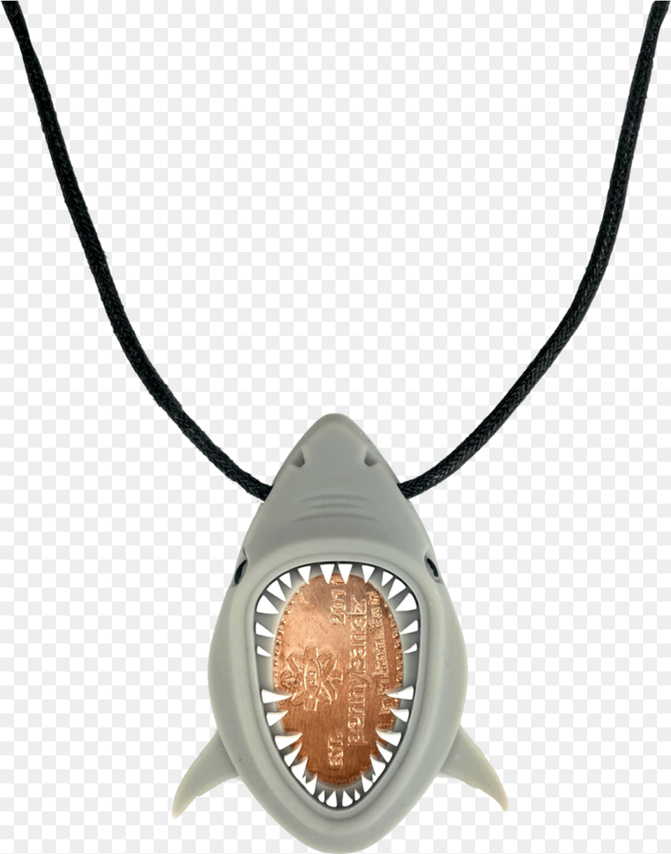 Crush The Shark Necklace Solid, Accessories, Jewelry, Pendant Free Png Download