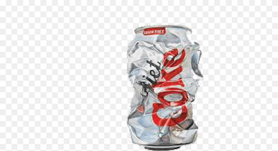 Crushed Coke Can, Beverage, Soda, Diaper Png Image