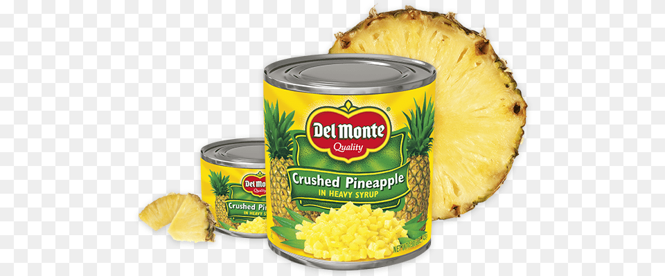 Crushed Pineapple Pineapple Coconut Fruit Cup, Food, Plant, Produce, Can Png Image