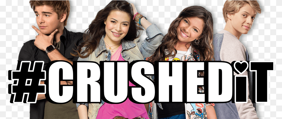 Crushedit Vote Girl Henry Danger And Babe, Clothing, T-shirt, Person, People Png