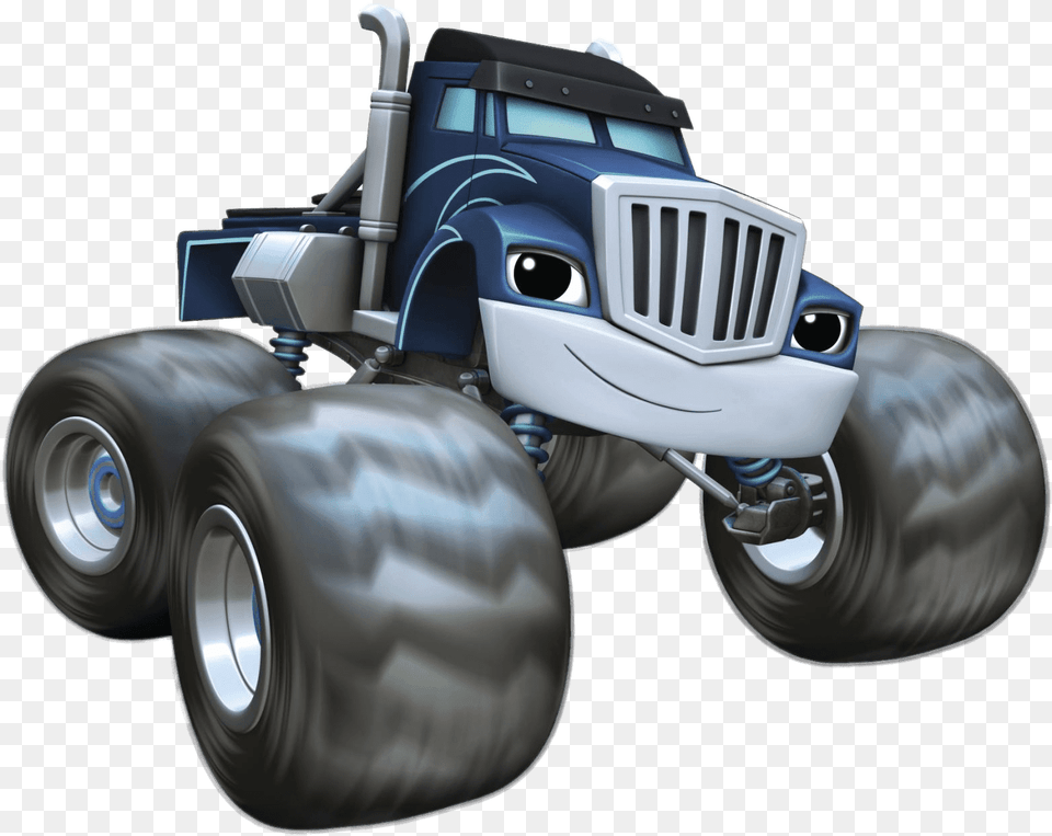 Crusher Blaze And The Monster Machines Voice, Car, Transportation, Vehicle, Machine Free Transparent Png