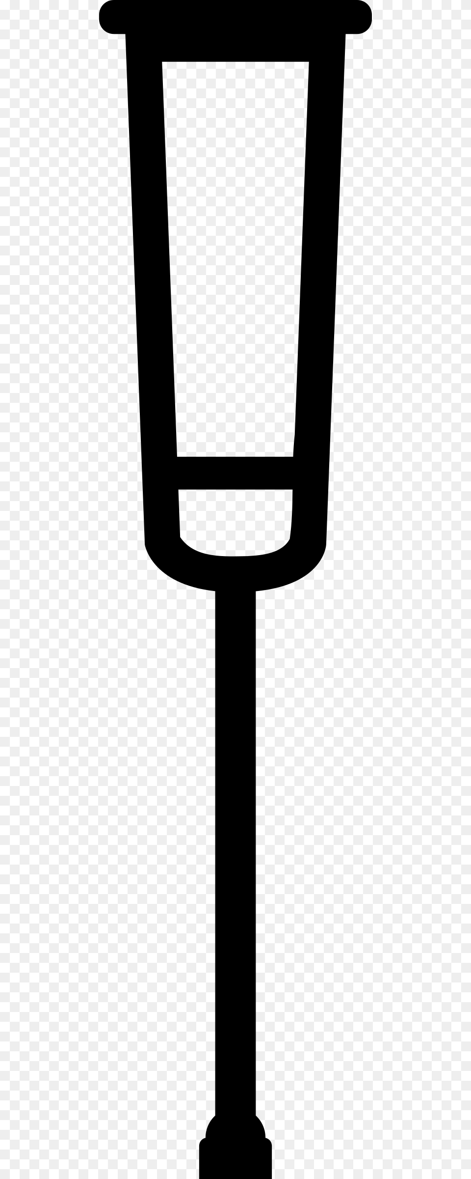 Crutch, Gray Free Png Download