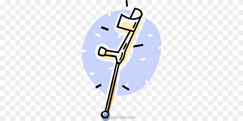 Crutches Royalty Vector Clip Art Illustration Free Transparent Png