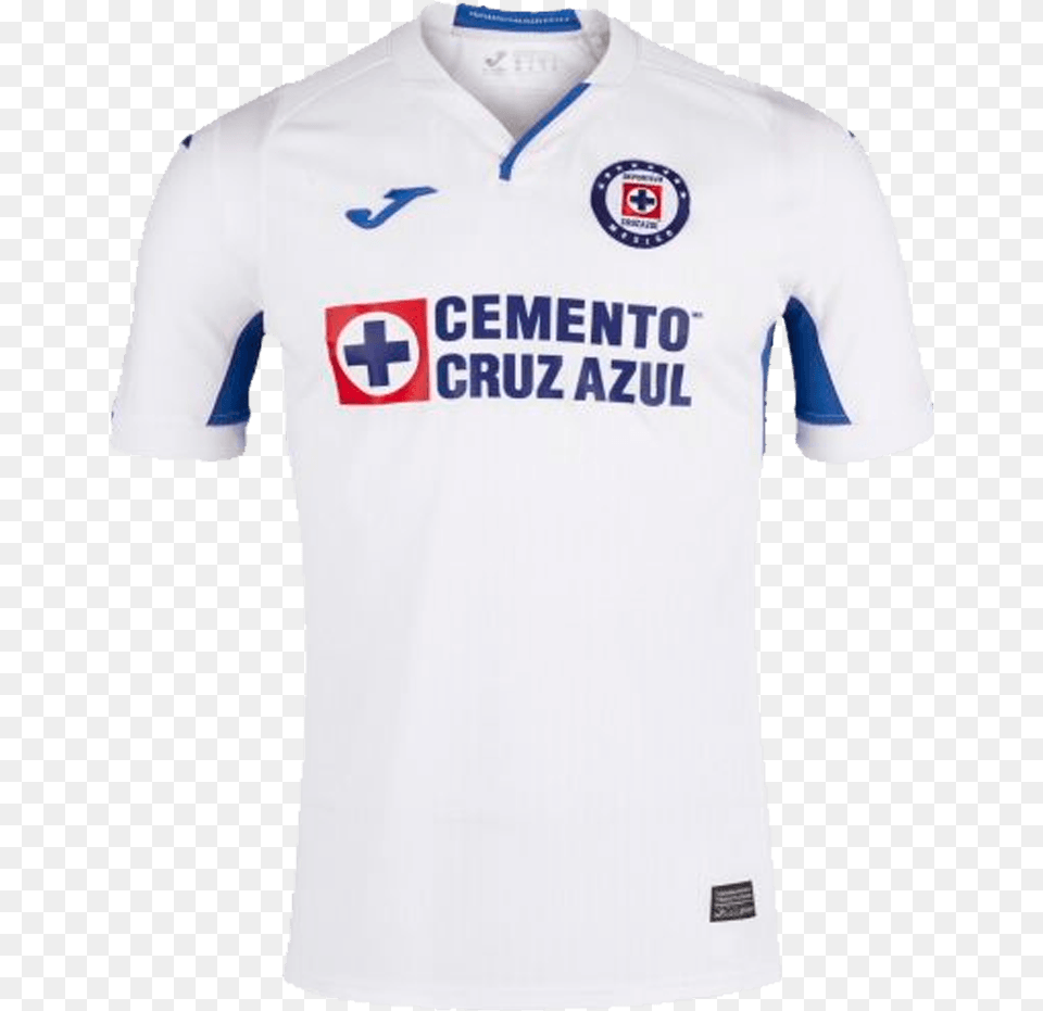 Cruz Azul Away Jersey, Clothing, Shirt, T-shirt Png