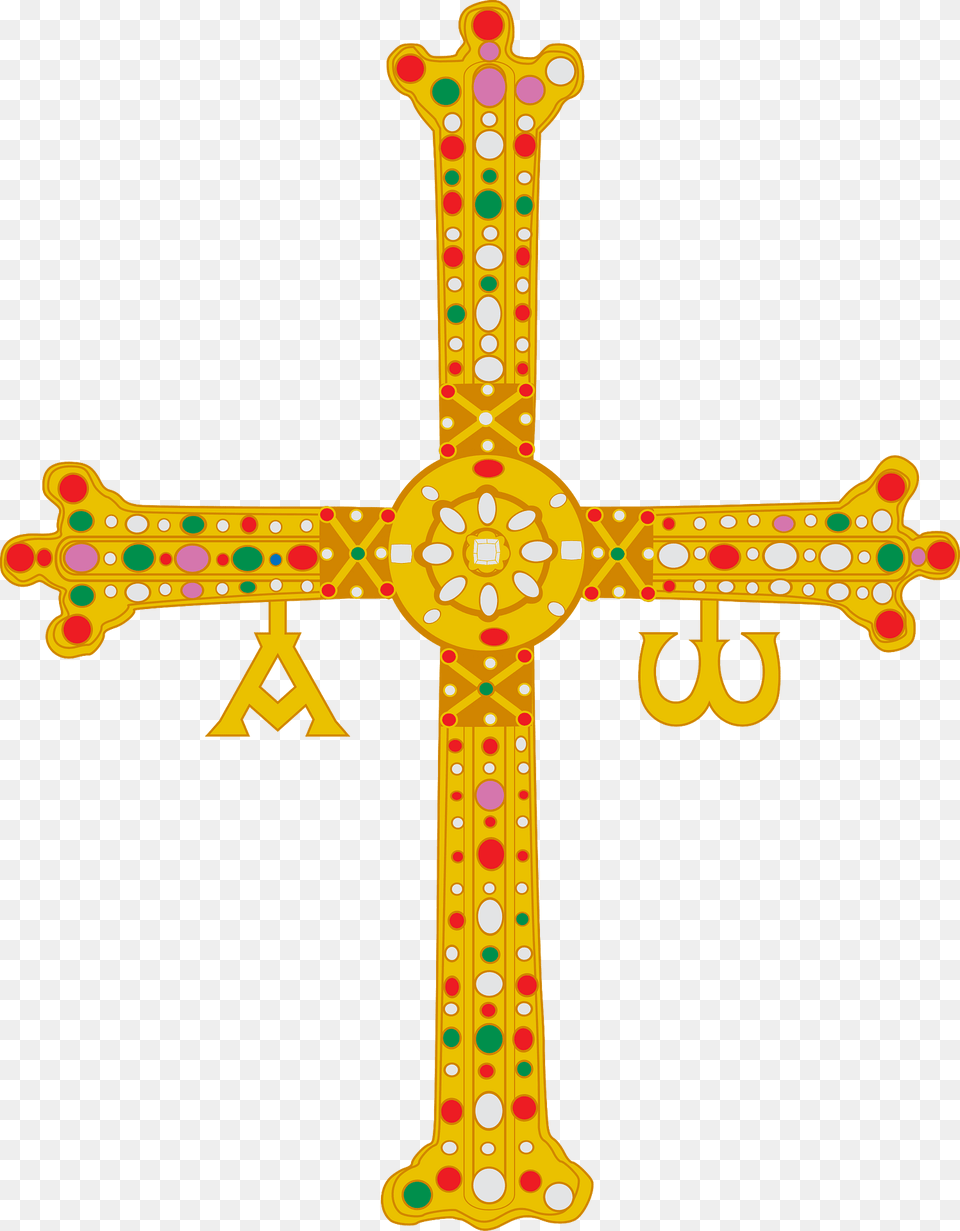 Cruz De Asturias Clipart, Cross, Symbol Png Image