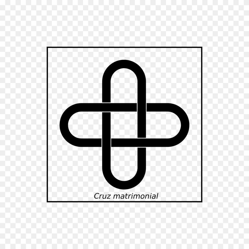 Cruz Matrimonial Clipart, Symbol, Cross Png Image