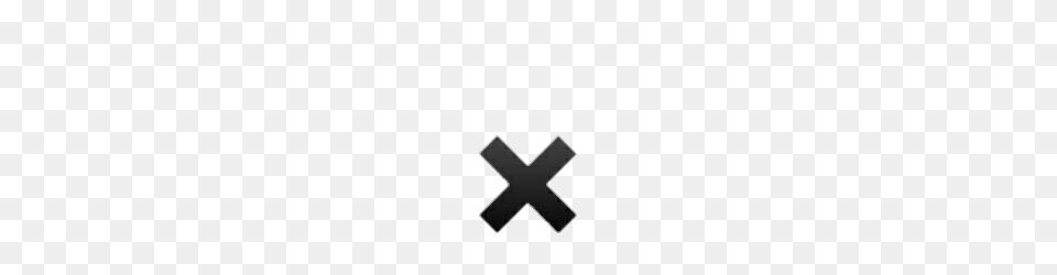 Cruz Overlay Tumblr Black Negro Cross X Emoji, Symbol, Logo Png Image