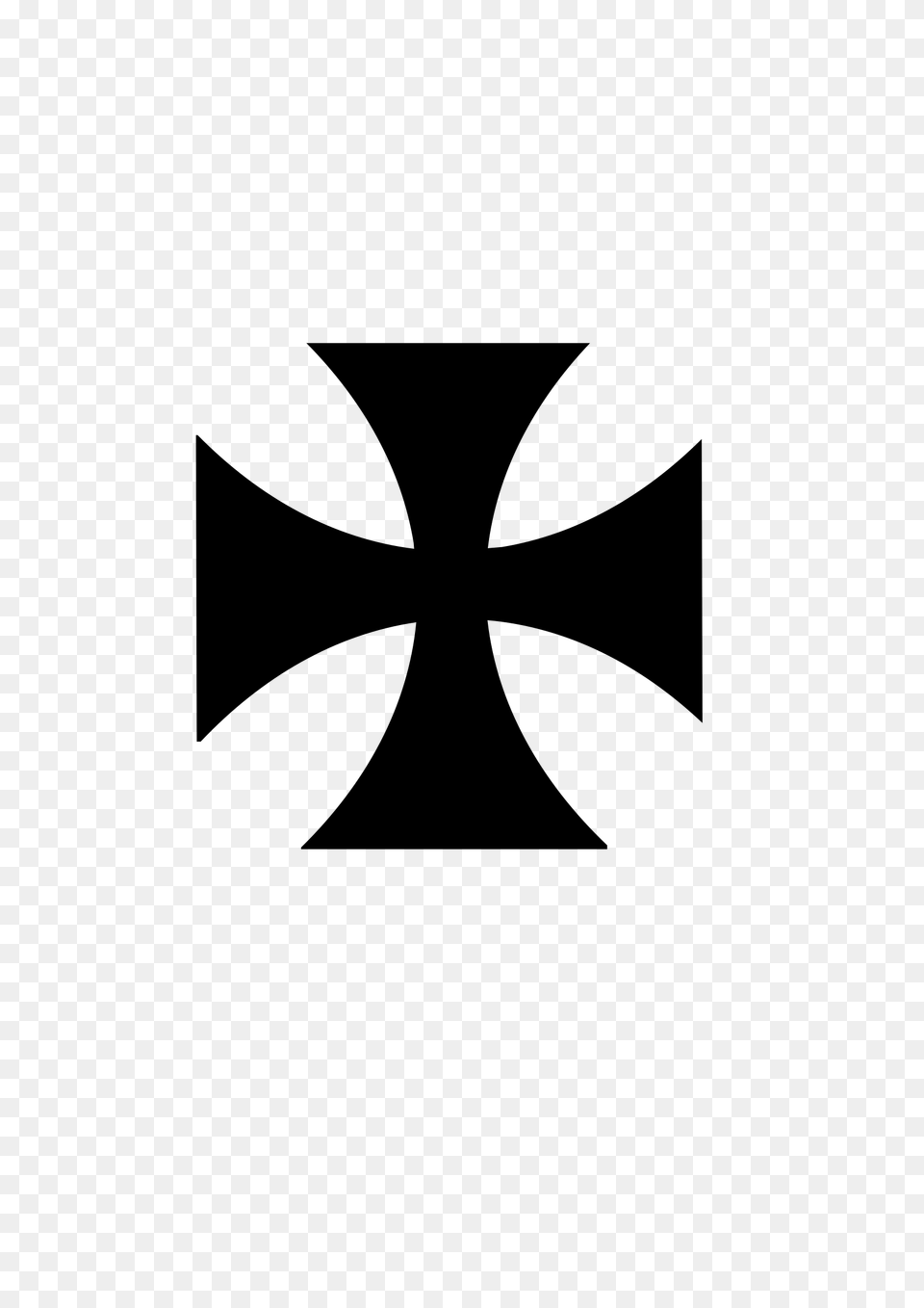 Cruz Templaria Templar Cruz, Gray Free Transparent Png