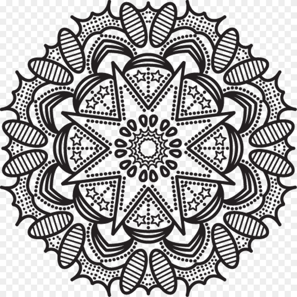 Cruz Vector Indian Pattern Line, Lace Free Png Download