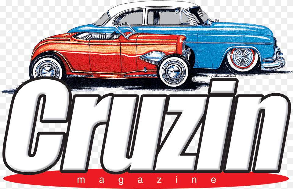 Cruzin Magazine, Car, Transportation, Vehicle, Advertisement Free Transparent Png