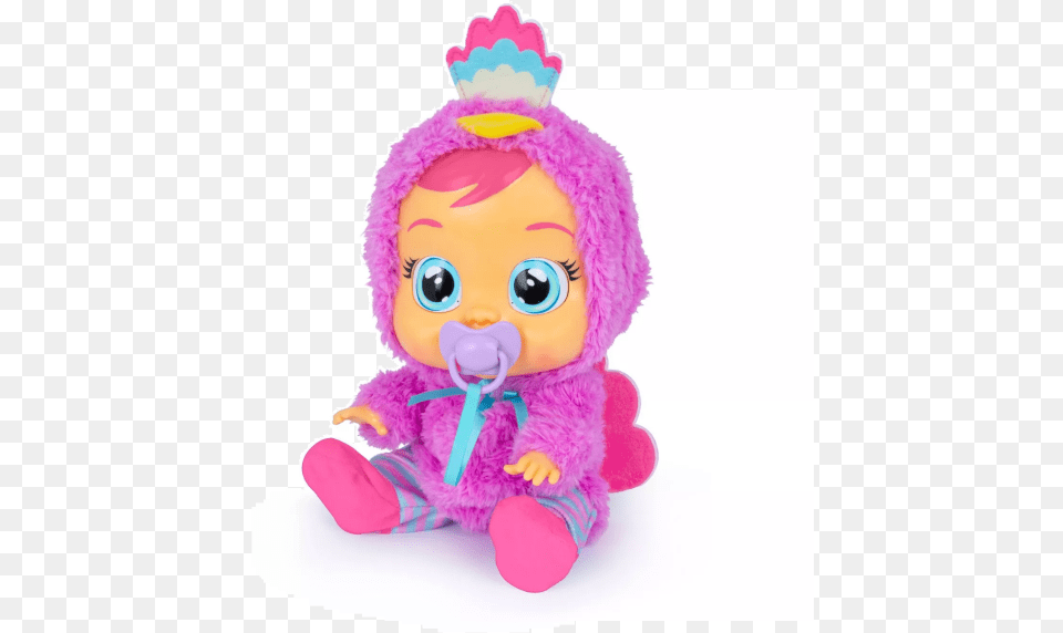 Cry Babies Lizzy Baby Doll Peacock Cry Babies Lizzy, Toy Free Png Download