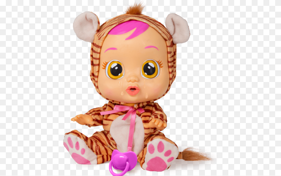 Cry Babies Nala Cry Baby Nala Doll, Toy, Face, Head, Person Png