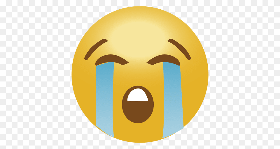 Cry Emoji Emoticon, Sphere, Photography, Logo, Astronomy Png