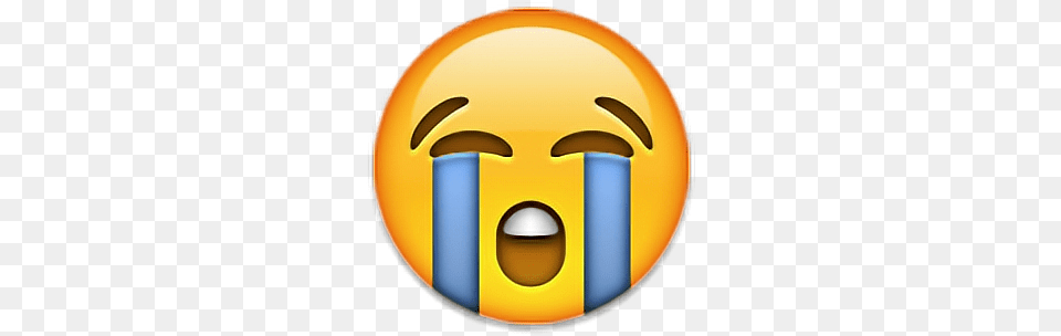 Cry Weinen Emoji Lachen Laugh Haha Lol Emote Emoticon Crying Emoji, Sphere, Logo, Clothing, Hardhat Free Png Download