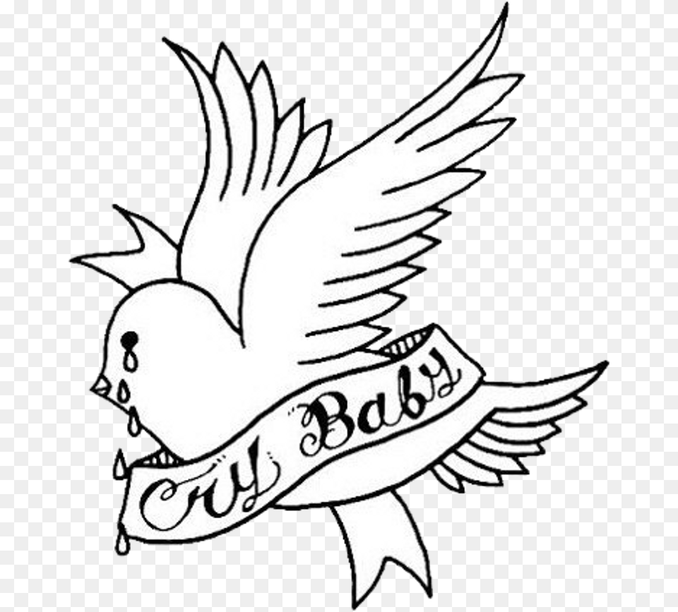 Crybaby Lilpeep Rip Boy Freetoedit Cry Baby Lil Peep, Emblem, Symbol, Person Png