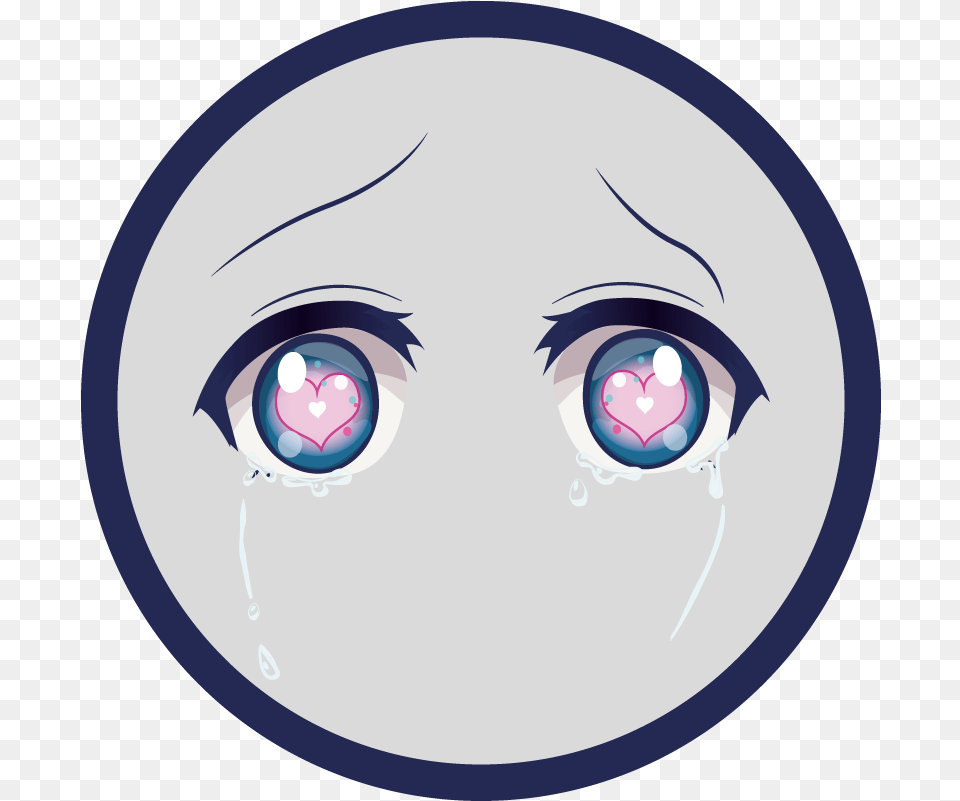 Crying Anime Eyes Teenage Vinyl Rugs Fine The Summer Set, Photography, Publication, Book, Comics Png Image