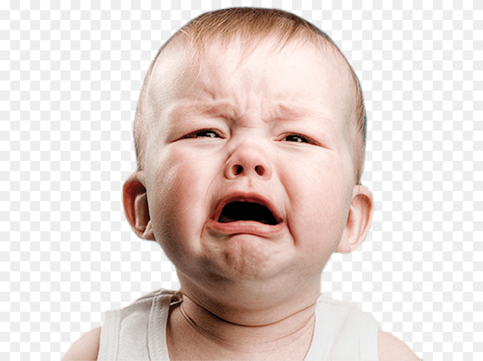 Crying Baby, Face, Frown, Head, Person Png Image