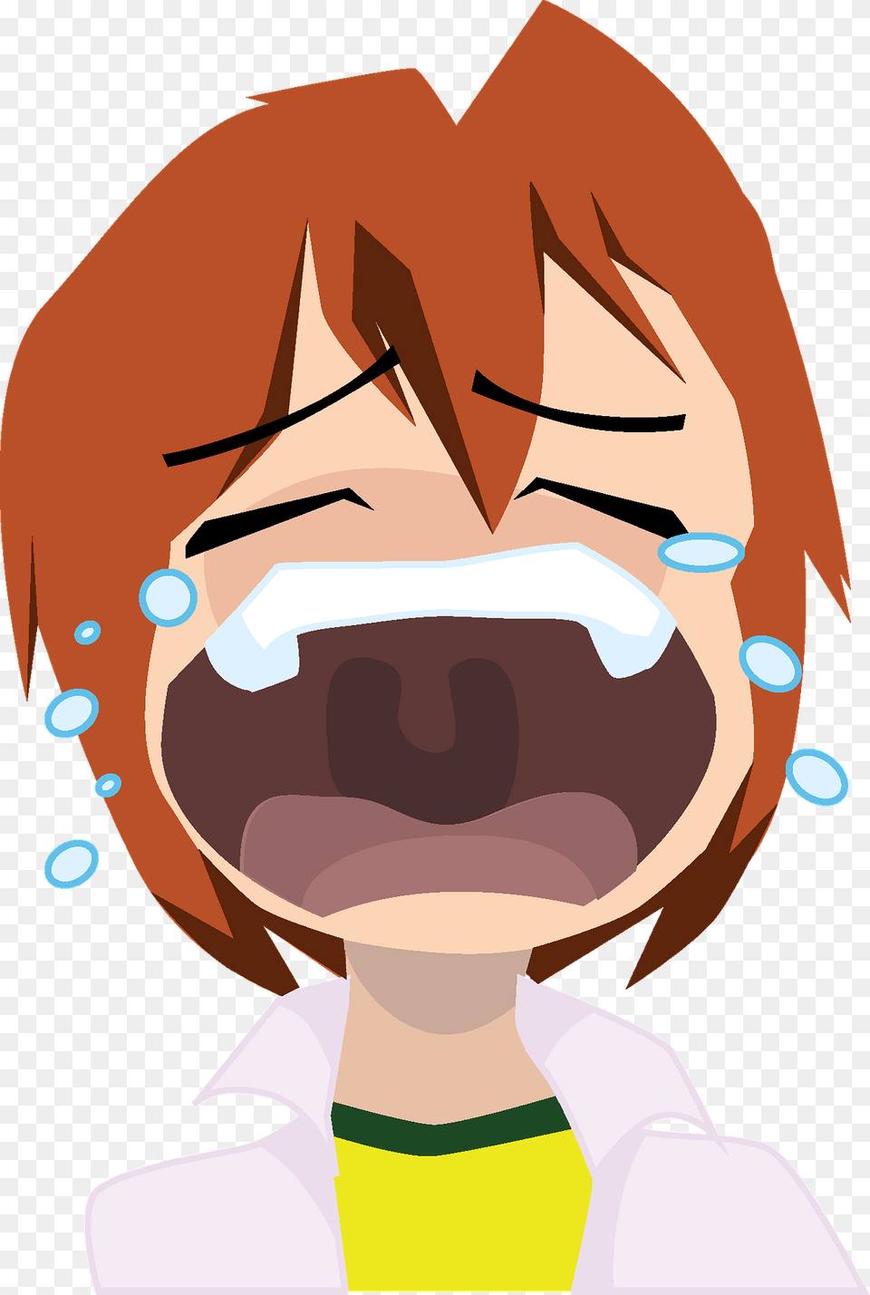 Crying Boy Clipart, Face, Head, Person, Baby Free Png