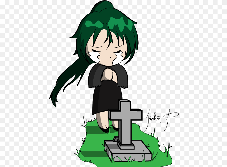 Crying Chibi Girl Anime Girl Crying Anime Girl Crying Grave, Kneeling, Person, Baby, Face Png Image