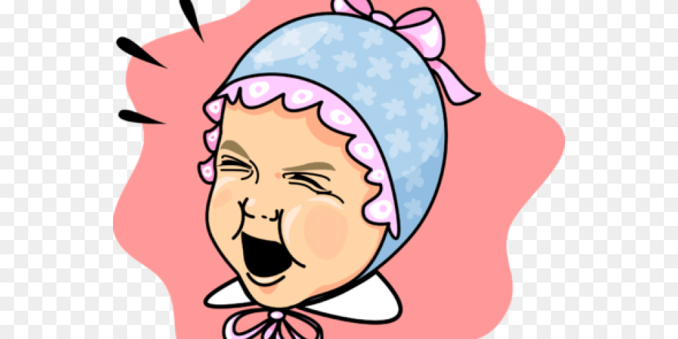 Crying Clipart Baby Cry Cry Baby Cartoon, Cap, Clothing, Hat, Bonnet Free Png