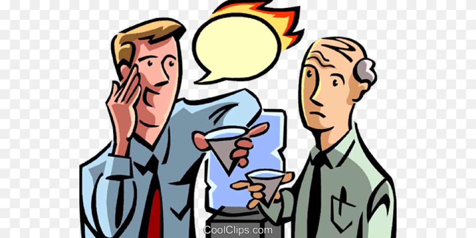 Crying Clipart Stranger Anxiety Two People Talking, Book, Comics, Publication, Woman Free Transparent Png