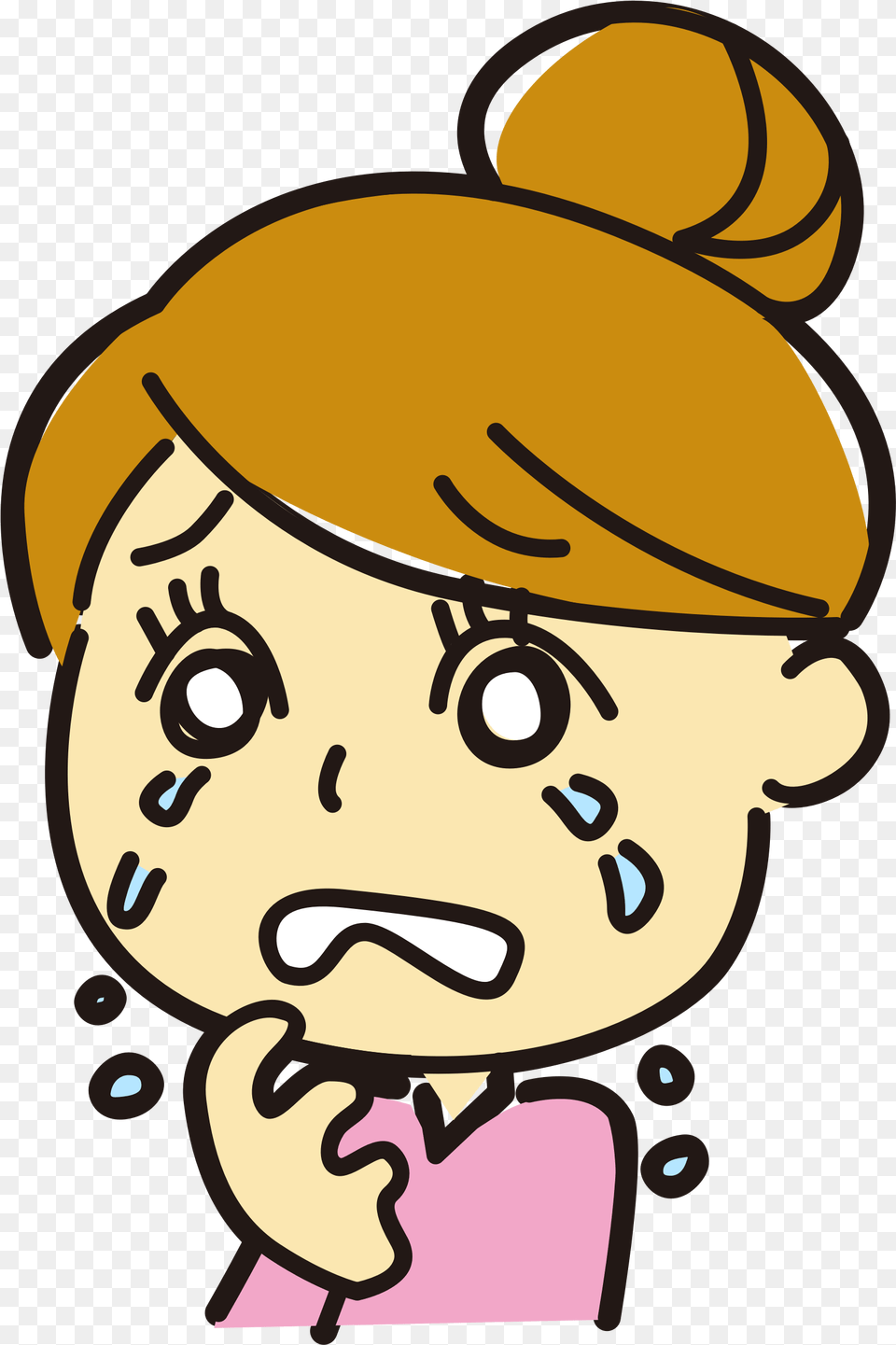 Crying Clipart Woman Crying Clipart, Cartoon, Baby, Person Free Png Download