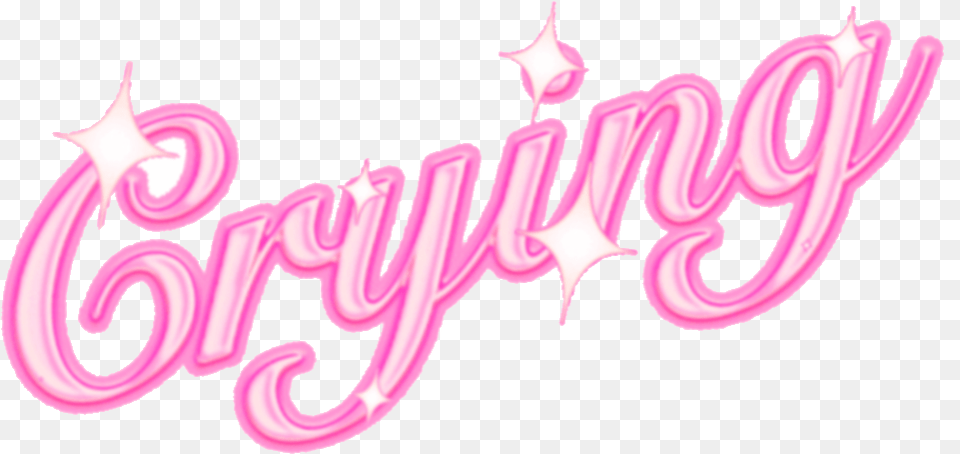 Crying Cry Crybaby Cries Tears Barbie Daddyslittleg Aesthetic Bratz Logo, Purple, Text, Dynamite, Weapon Free Png Download