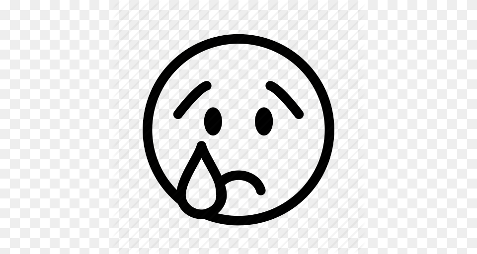 Crying Depressed Distressed Emoji Emoticon Sad Tear Icon Free Transparent Png