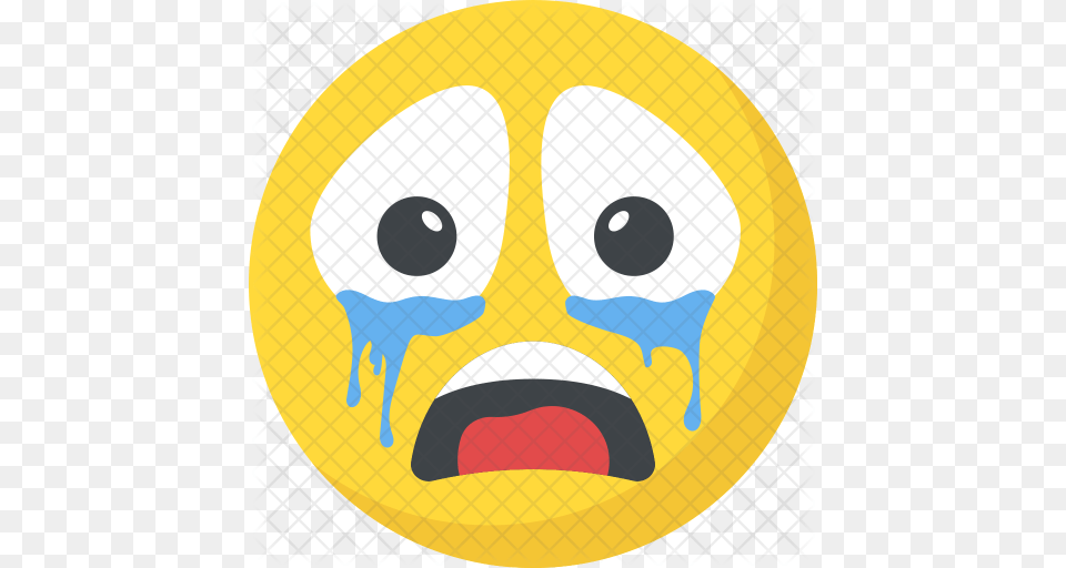 Crying Emoji Background, Sticker, Art, Painting, Disk Png Image