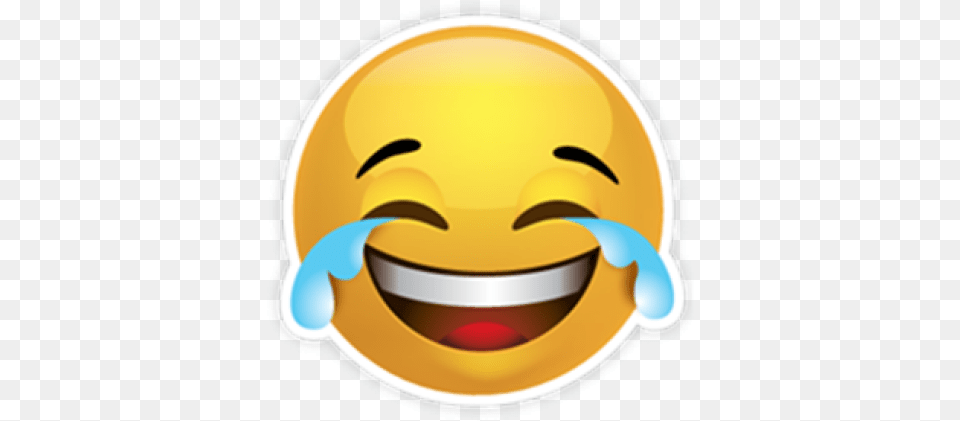 Crying Emoji Clipart Emoji Laughing Emoji Gif Transparent, Bowl, Clothing, Hardhat, Helmet Free Png