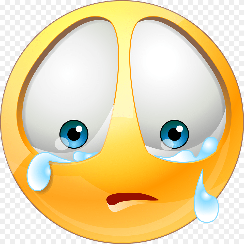 Crying Emoji Searchpng Crying Smiley, Sphere, Disk Png Image
