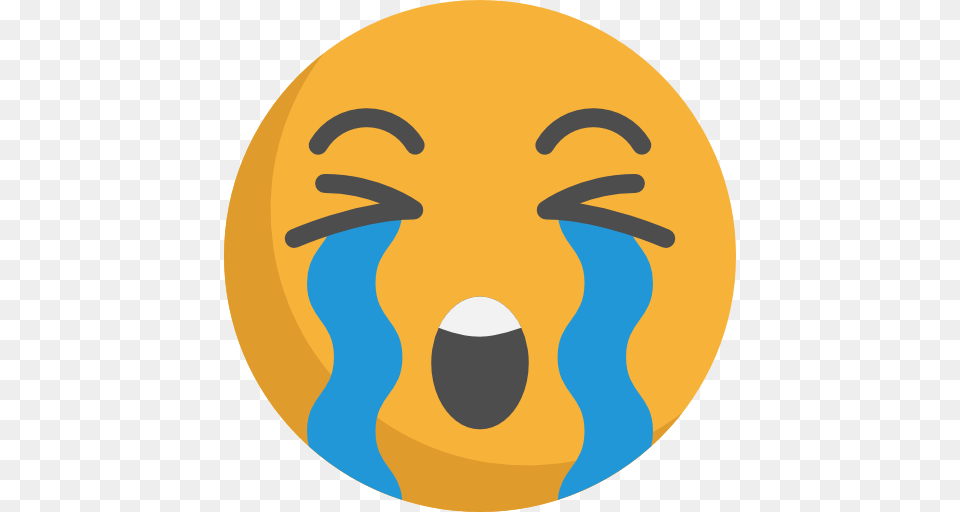 Crying Emoji Loudly Crying Face Emoji On Emojione, Logo, Head, Person Png Image