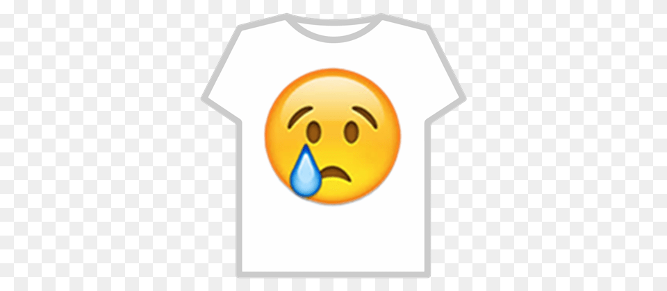 Crying Emoji Roblox T Shirt Roblox Halloween, Clothing, T-shirt Free Png Download