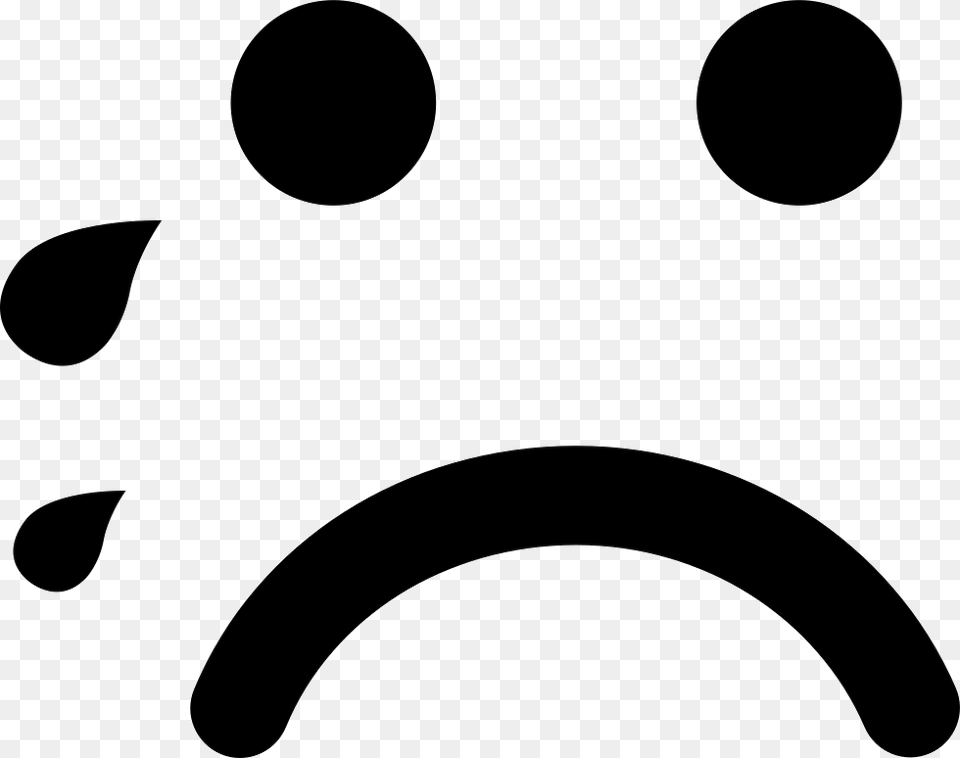 Crying Emoticon Rounded Square Face Cry Face Vector, Stencil Free Png