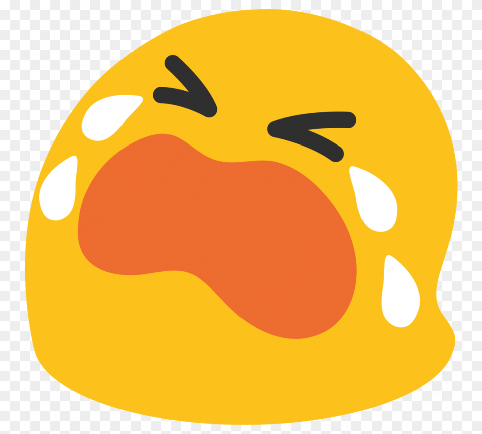 Crying Face Emoji Android, Food, Fruit, Plant, Produce Free Png Download