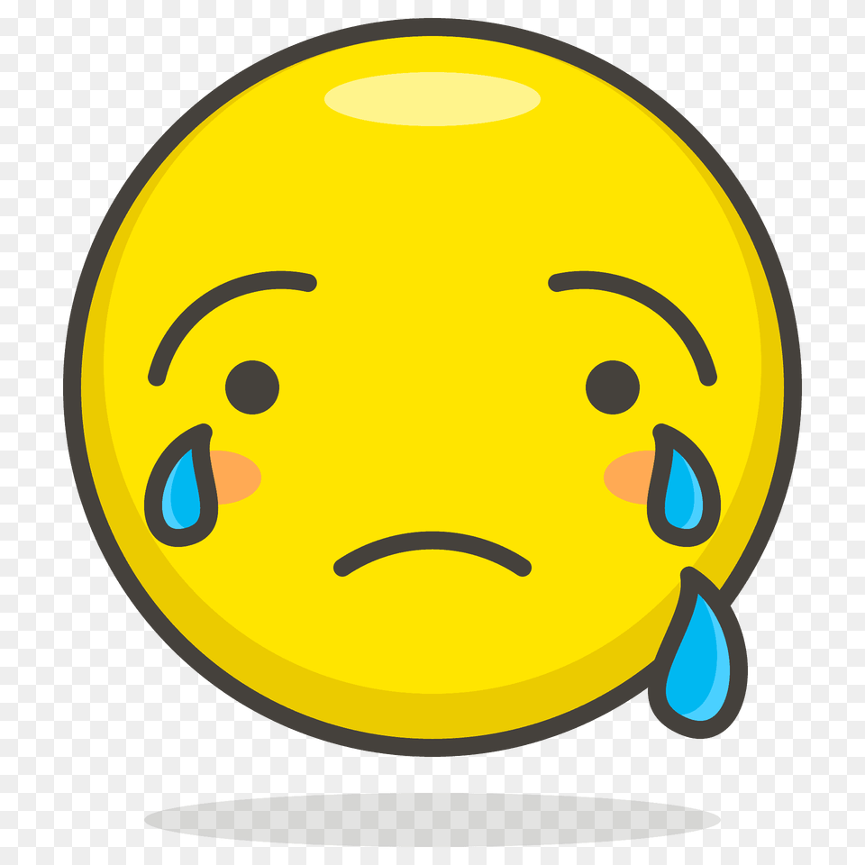 Crying Face Emoji Clipart, Sphere, Baby, Head, Person Png Image