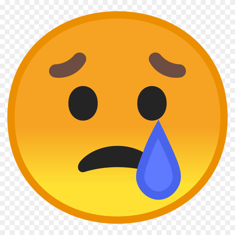 Crying Face Icon Noto Emoji Smileys Iconset Google, Astronomy, Moon, Nature, Night Free Png