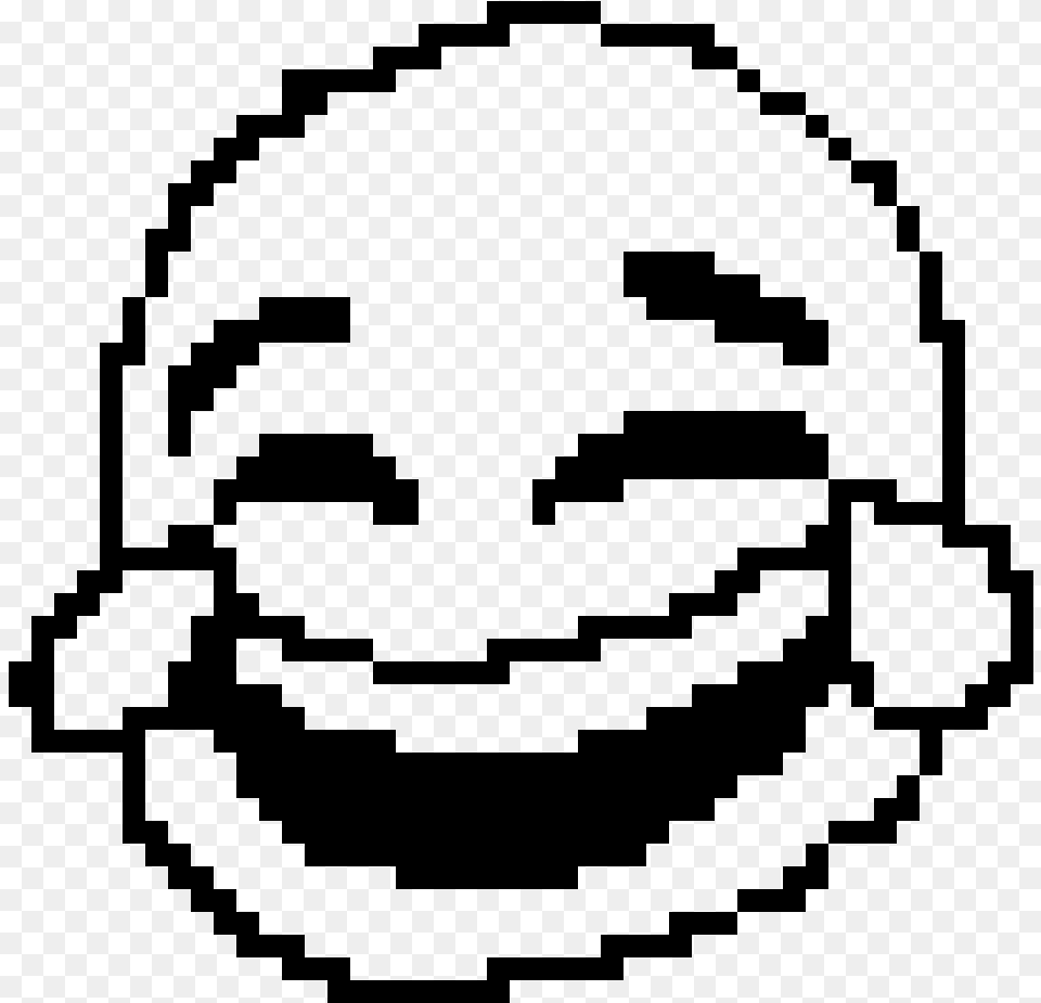 Crying Laughing Emoji Pixel Skull Animal Crossing, Gray Free Png Download