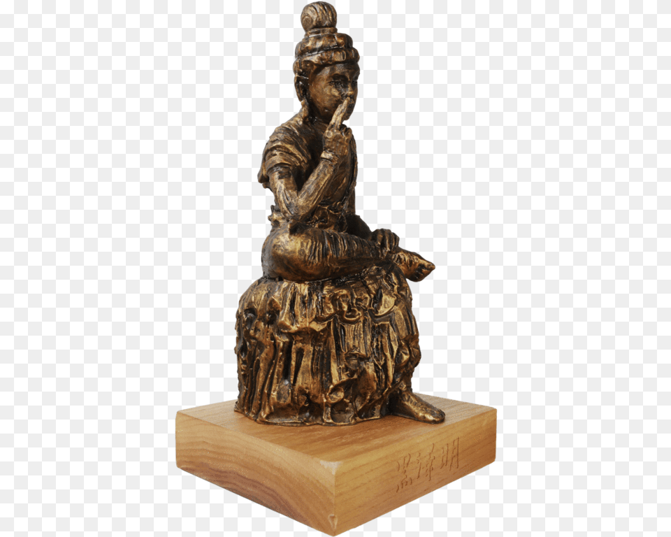 Crying Maitreya By Akira Kurosawa Classical Sculpture, Wood, Bronze, Figurine, Art Free Transparent Png