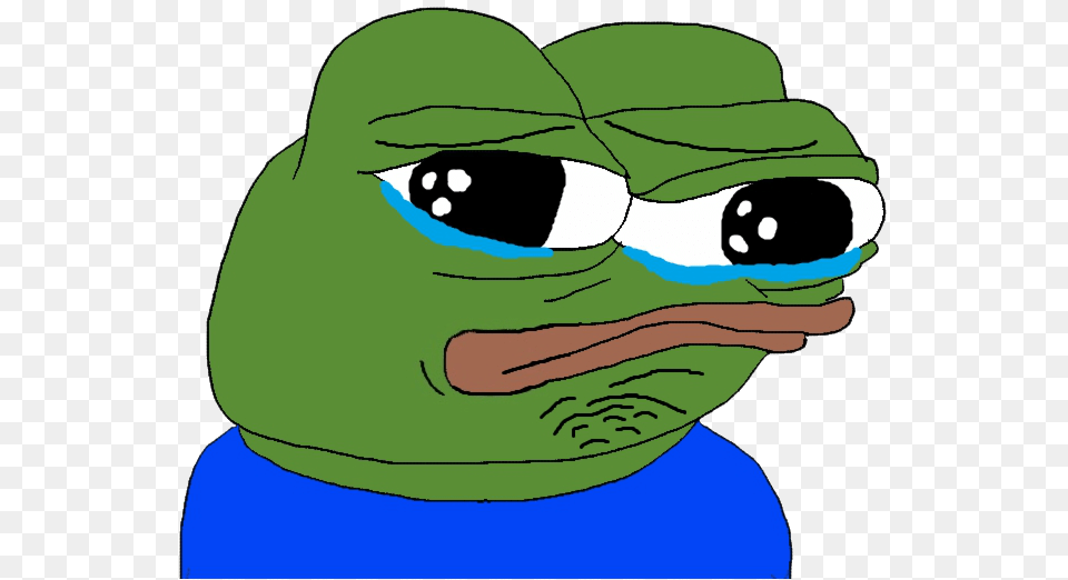 Crying Pepe, Green, Baby, Person Png