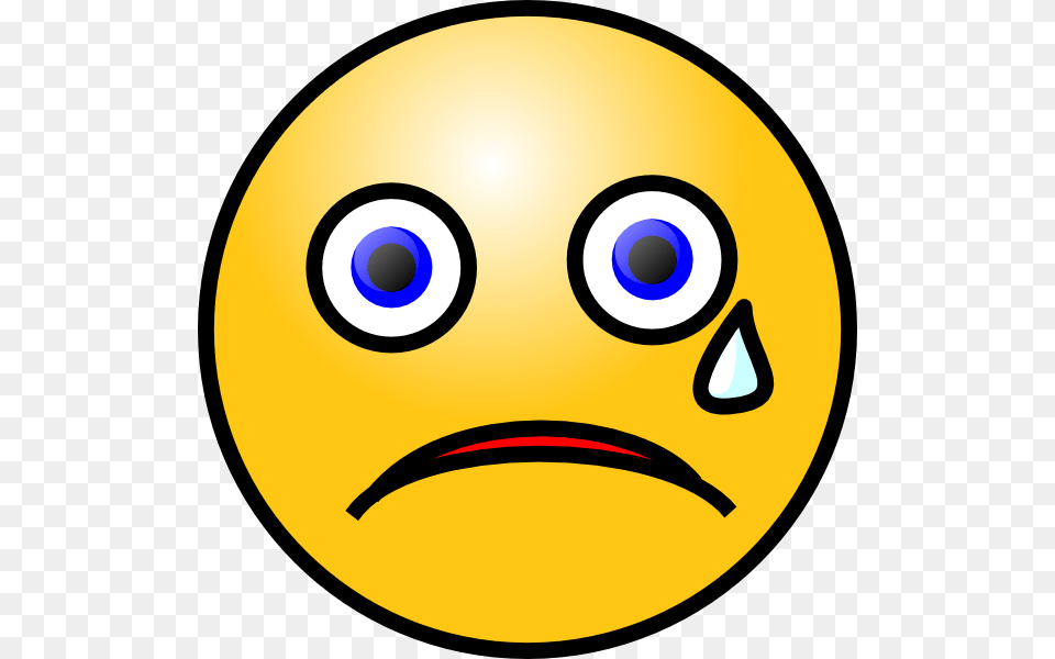 Crying Smiley Clip Art Free Png