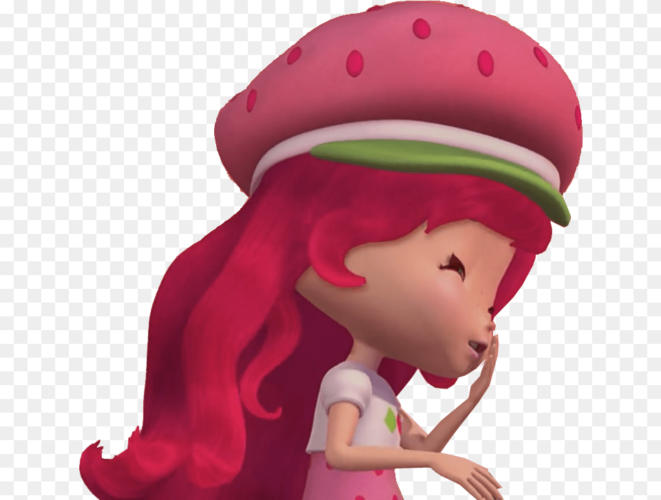 Crying Strawberry Shortcake Strawberry Shortcake Crying, Cartoon, Baby, Person, Doll Free Transparent Png