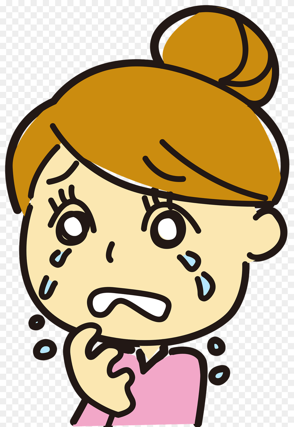 Crying Woman Clipart, Cartoon, Baby, Person Free Transparent Png