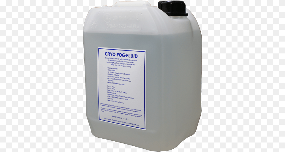 Cryo Fog Fluid 5l Regular Fog, Jug, Water Jug, Bottle, Shaker Free Png Download