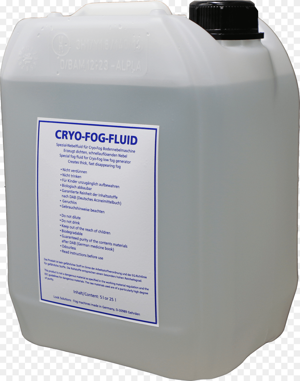 Cryo Fog Fluid 5l Regular Fog, Jug, Water Jug Png Image