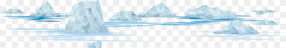 Cryodragon Slider Icebergs With Ripples In Water 1300w Iceberg, Ice, Nature, Outdoors Png