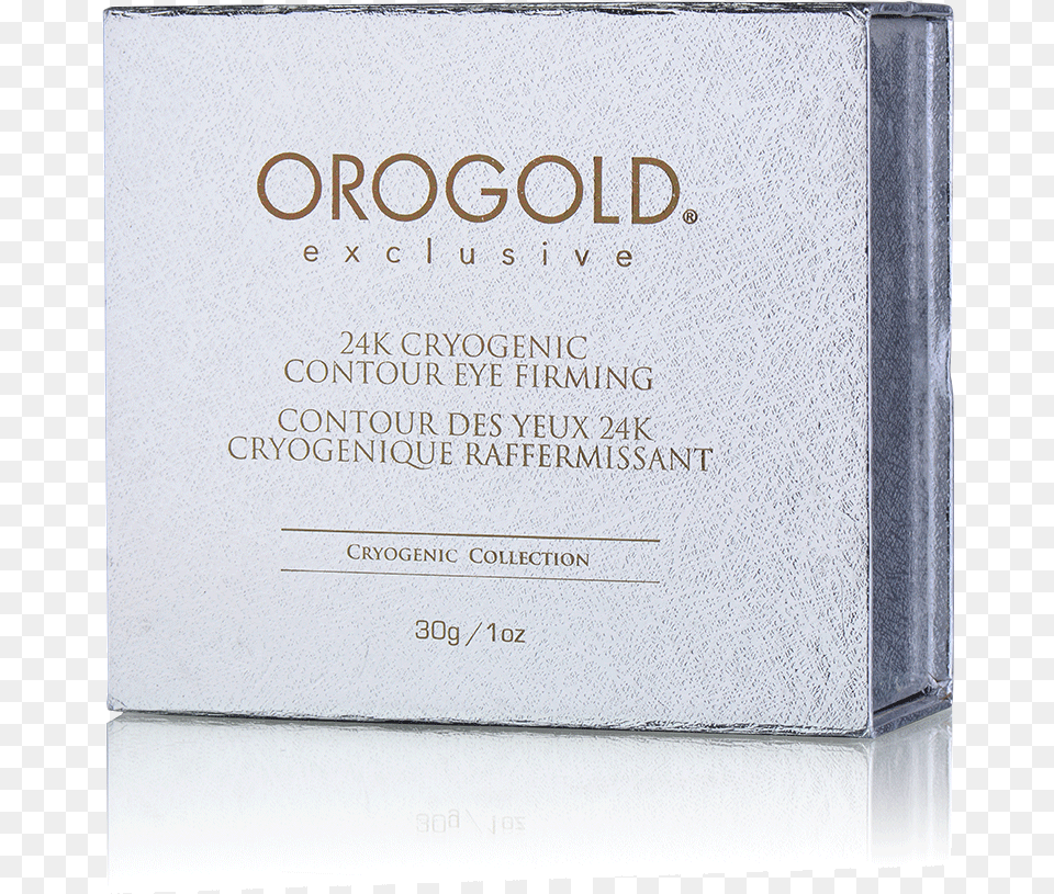 Cryogenic Contour Eye Firming Oro Gold Cosmetics, Book, Paper, Publication, Text Free Png Download