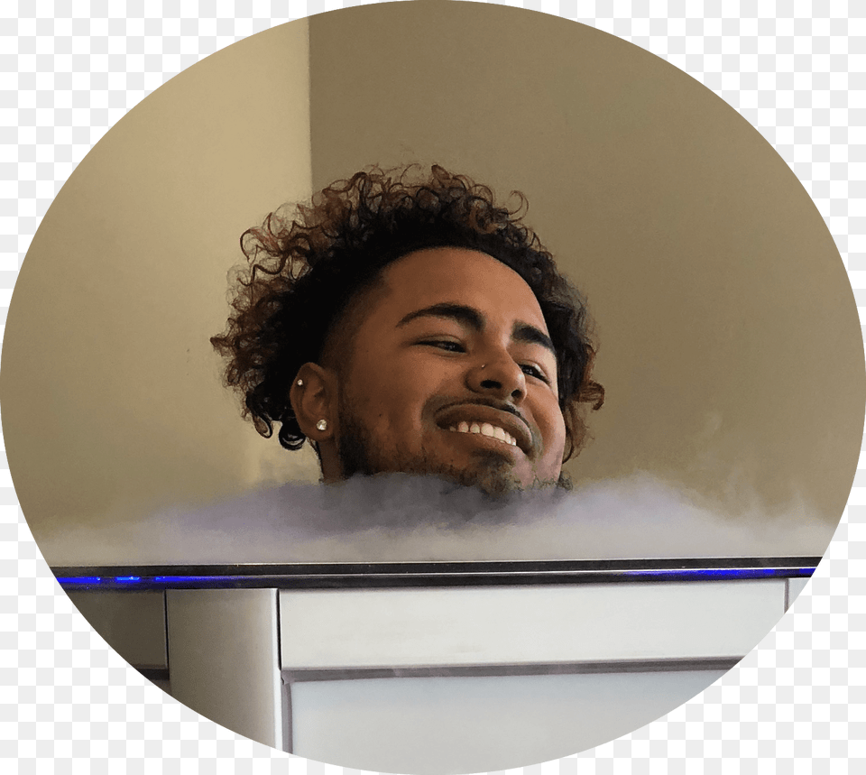 Cryotherapy Is Cold Therapy Jheri Curl, Face, Photography, Person, Head Free Png