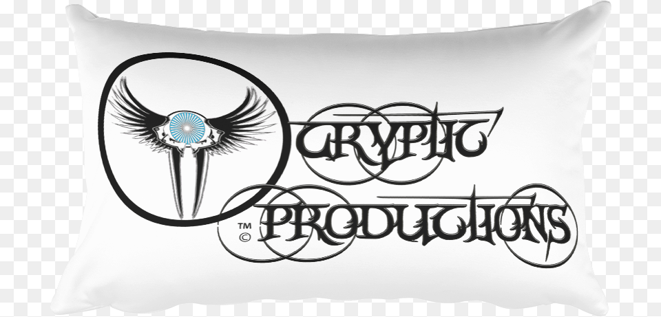 Cryptic Production Logo Revamp Mockup Front, Cushion, Home Decor, Pillow, Adult Free Png